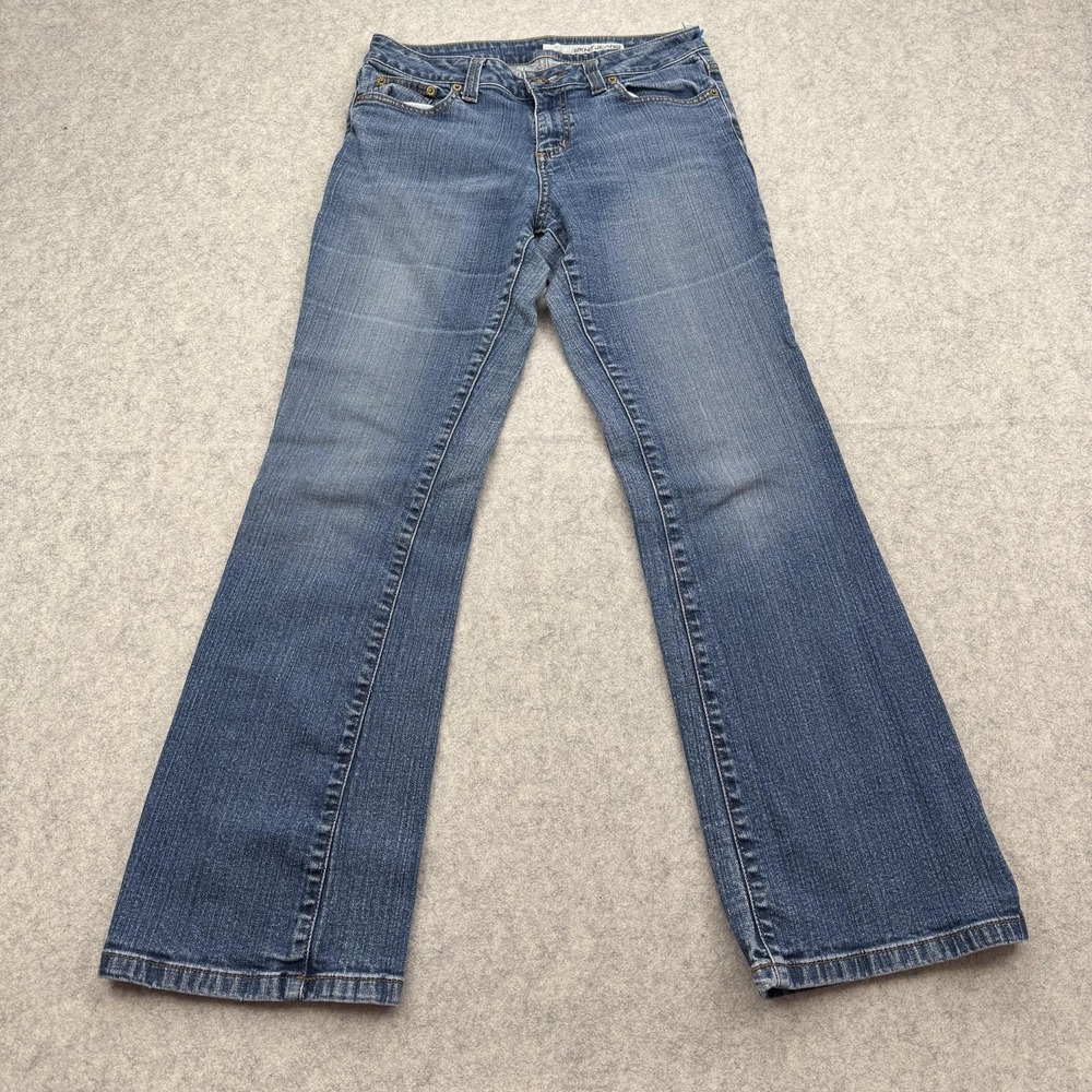 DKNY JEANS Bootcut Jeans Womens 8S/C (29x29) Blue Mid Rise Stretch Denim